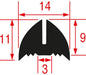 Guarnizione Vetro 1685 mm – Genuine Part 40K8006
