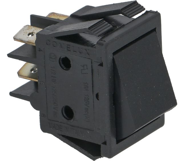Bipolar Switch Black 16A 250V – Genuine Part 3319252