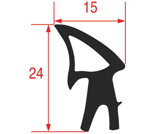 Gasket for Oven Door 1600 mm – Genuine Part 5060021