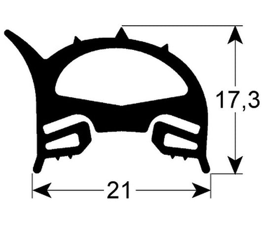 Jointed Gasket for Oven Door – Genuine Part 5039331