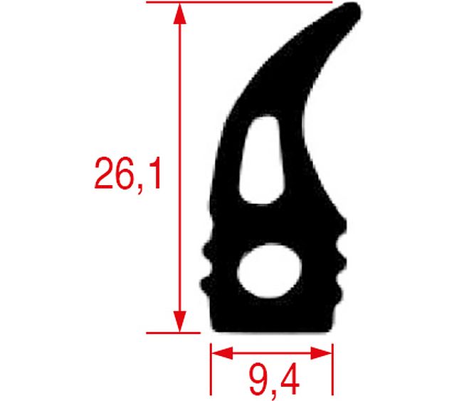 Gasket for Oven Door 1960 mm – Genuine Part 5120105