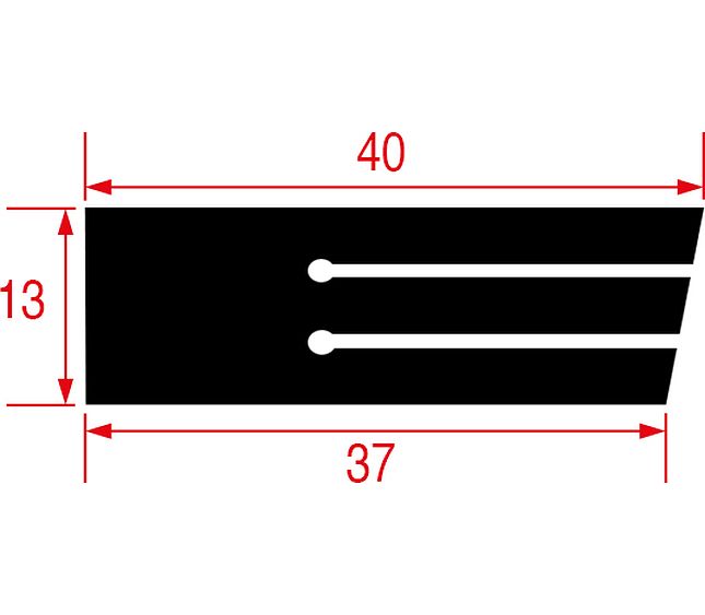 Guarniziione Carrello 790x40 mm – Genuine Part 5120129