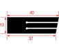 Guarniziione Carrello 790x40 mm – Genuine Part 5120129