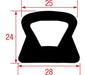 Guarnizione Porta Forno 1750x620x1750 mm – Genuine Part 5120123