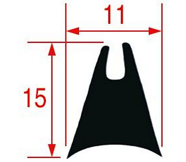 Oven Glass Gasket 1670 mm – Genuine Part 3186372