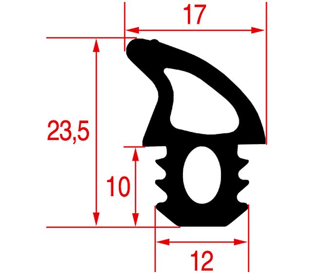 Joint De Porte De Four – Genuine Part 7117596