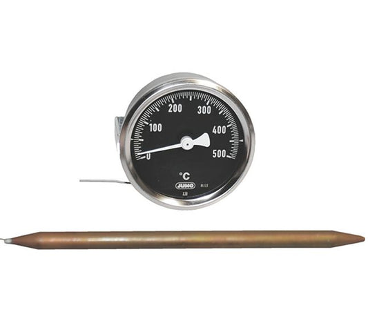 Tele-Thermometer Black Ø 60 mm 0-500°C – Genuine Part 23452317