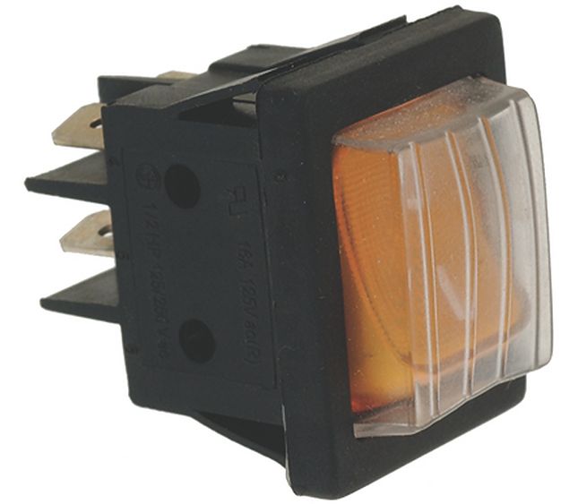 Bipolar Orange Lighting Switch 30x22 Ser. 0-1 Md 0401/L/G – Genuine Part 3319514