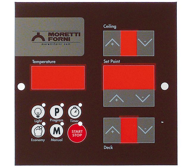 Copper Polyester Label Electric Ovens (6 Buttons) – Genuine Part 5050282