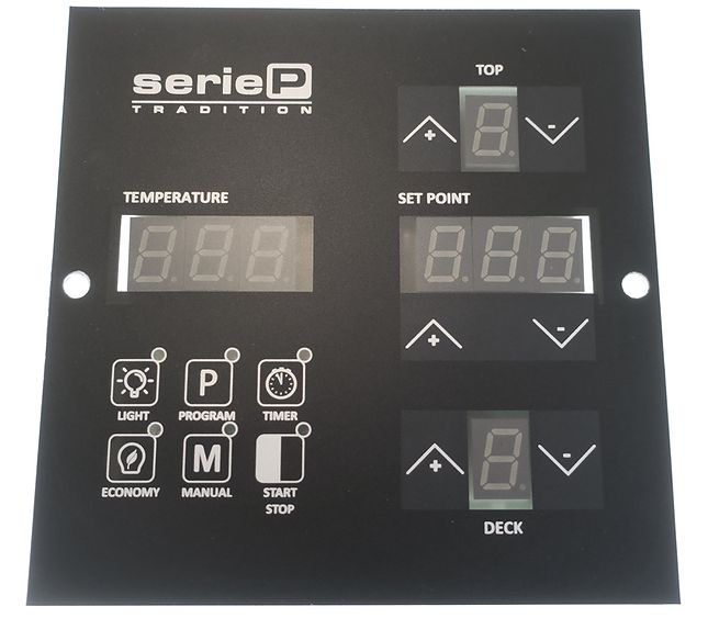 Black Digital Control Panel + Timer El. Modular Ovens Pizza-Bakery – Genuine Part 5105916