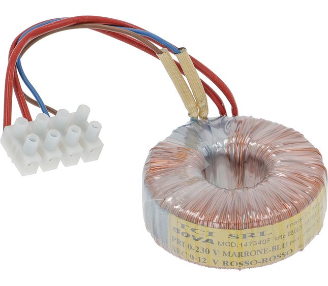 Transformer 0-230V/ 0-12V 50VA – Genuine Part 5021298