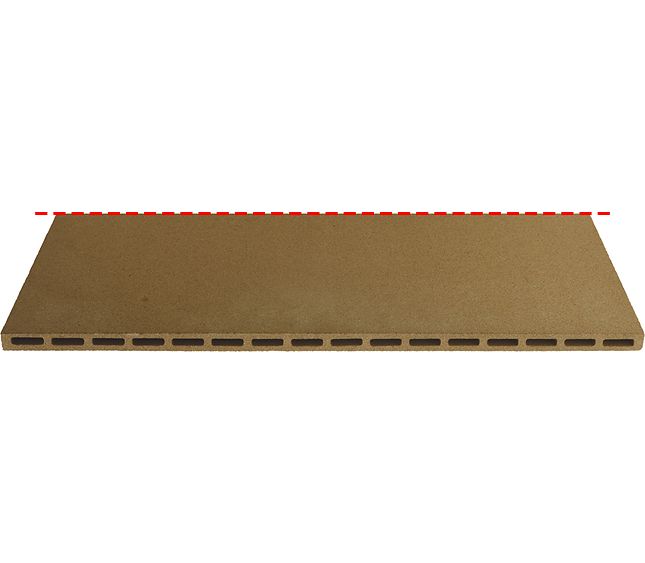 Refractory Stone Perfor. 350x350x19 mm – Genuine Part 7110925