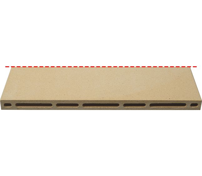 Refractory Stone Perfor. 700x350x22 mm – Genuine Part 5054841