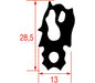 Gasket for Oven Door 680x505 mm – Genuine Part 5012476
