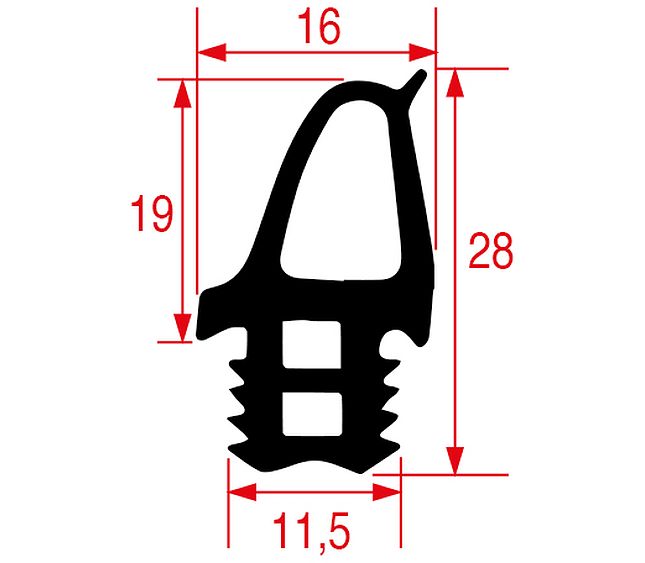 Guarnizione Porta Forno 405x405 mm – Genuine Part 5118868