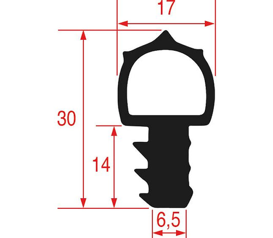 Gasket for Oven Door 700x530 mm – Genuine Part 5037769