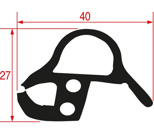 Gasket for Oven Door 515x465 mm – Genuine Part 7103363