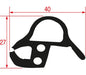 Gasket for Oven Door 515x465 mm – Genuine Part 7103363