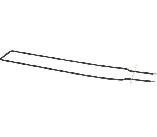 Long black rod on a white background