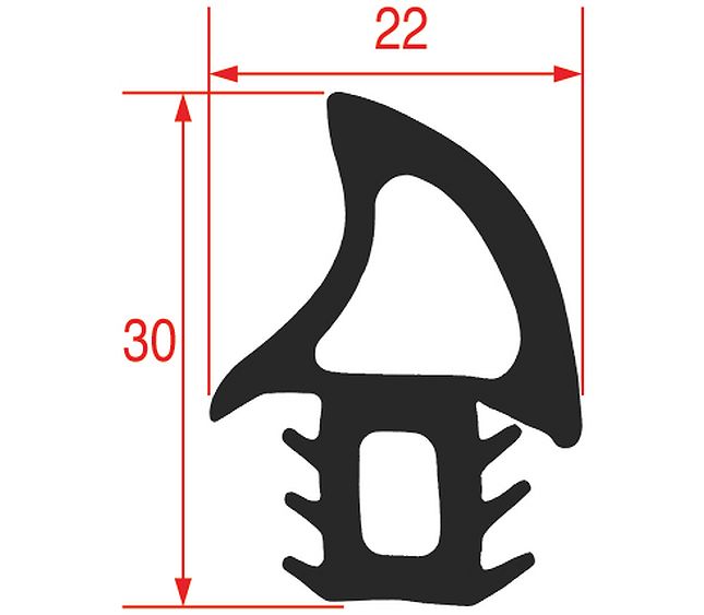 Oven Door Gasket – Genuine Part 3186506