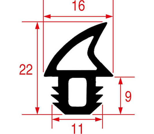 Gasket for Oven Door – Genuine Part 7110084