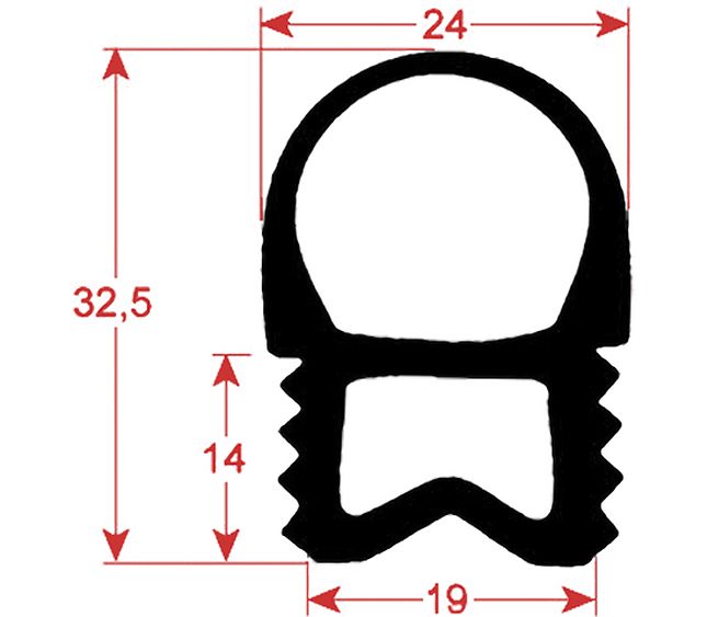 Guarnizione Porta 720x970 mm – Genuine Part 5064973