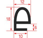 Gasket for Oven Door 2030 mm – Genuine Part 3786699