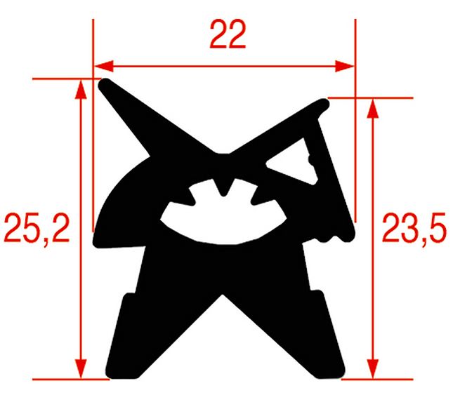 Gasket for Oven Door 850x660 mm – Genuine Part 3186367