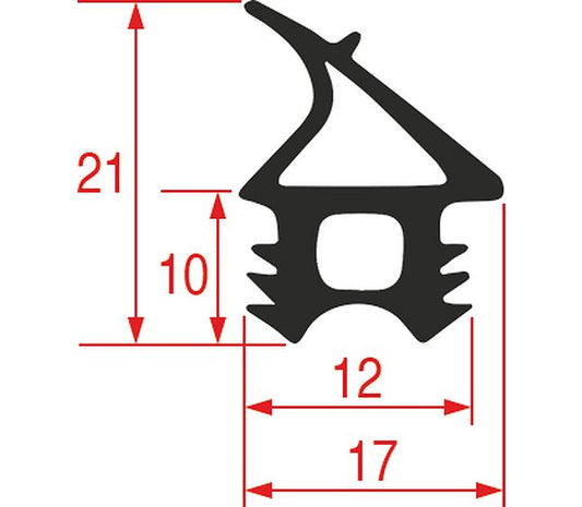 Gasket for Oven Door 635x605 mm – Genuine Part 5103520