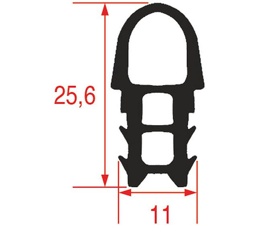 Gasket for Oven Door - 24 M – Genuine Part 3286004