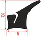 Gasket for Oven Door - 3 M – Genuine Part 3286049