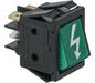 Push-Button Bipolar Green 16A 250V – Genuine Part 3319160