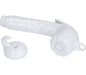 White Shower Head Ø 1/2"M – Genuine Part 3359715
