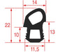 Oven Door Gasket – Genuine Part 3786310