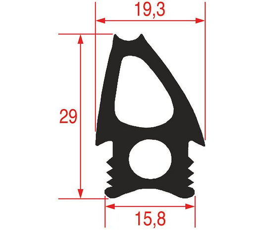 Guarnizione Porta Forno 1410x690 mm – Genuine Part 5108329