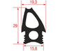 Gasket for Oven Door 725x475 mm – Genuine Part 5108331