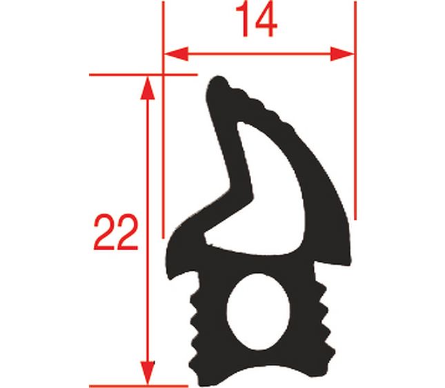 Gasket for Oven Front 2140 mm – Genuine Part 5084290