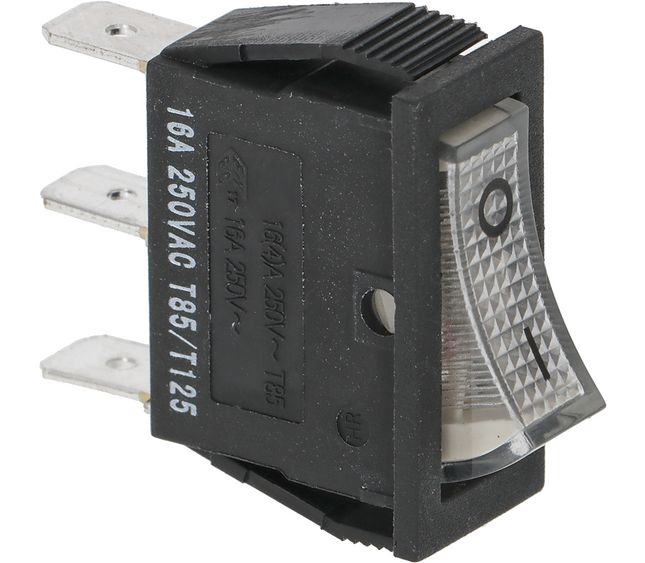 Single-Pole Switch White 16A 250V – Genuine Part 5112231