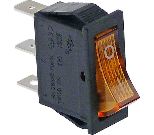 Switch 1-POLE Orange 16A 250V – Genuine Part 1319204
