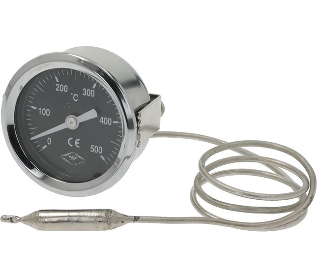 Tele-Thermometer Black Ø 60 mm 0-500°C – Genuine Part 3441059