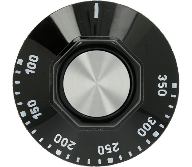 Black Knob Ø 50 mm 100-350°C – Genuine Part 3241741