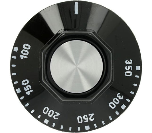 Black Knob Ø 50 mm 100-350°C – Genuine Part 3241741