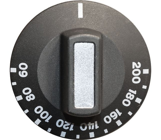 Knob Black Ø 50 mm 60-200°C – Genuine Part 5110820