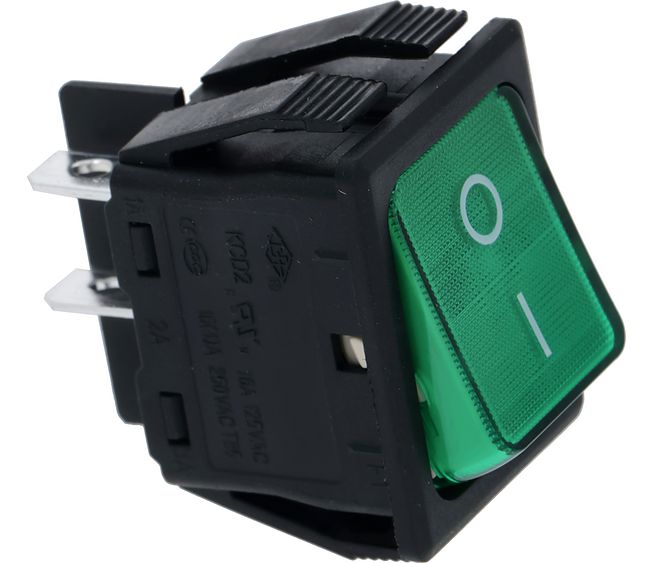 Bipolar Switch Green 16A 250V – Genuine Part 1319202