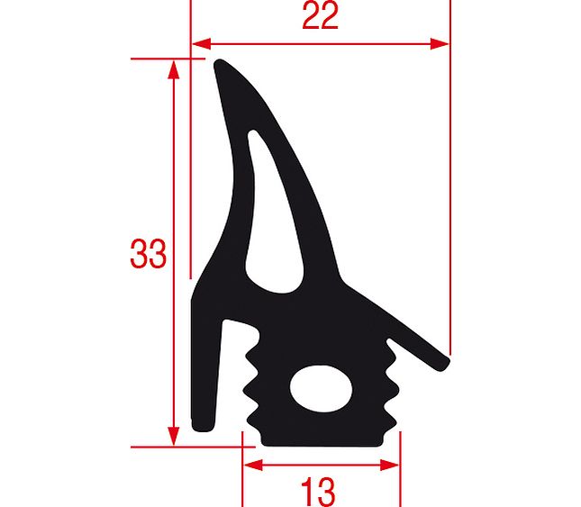 Gasket for Oven Door 2255 mm – Genuine Part 5030190