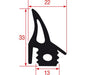 Gasket for Oven Door 2255 mm – Genuine Part 5030190