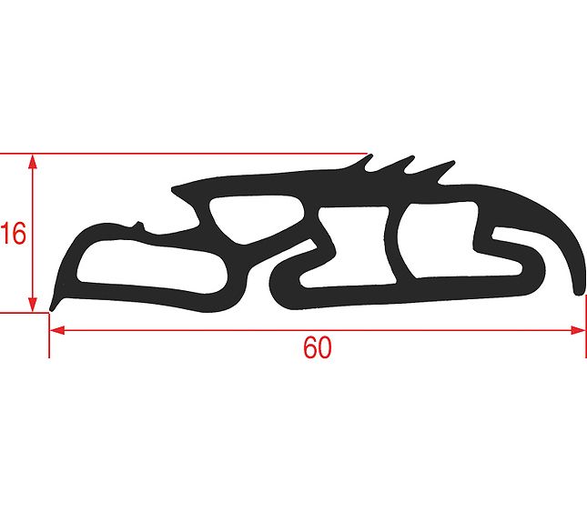 Gasket Lower Oven Door 805 mm – Genuine Part 7102035