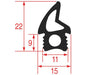 Gasket for Oven Front 2000 mm – Genuine Part 5080417