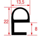 Guarnizione Porta Forno 2250 mm – Genuine Part 5043397