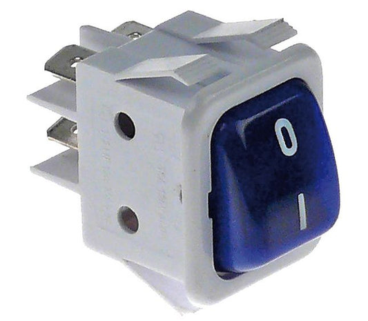 Wippenschalter Einbaumaß 30x22mm Blau 2N – Genuine Part 24156349